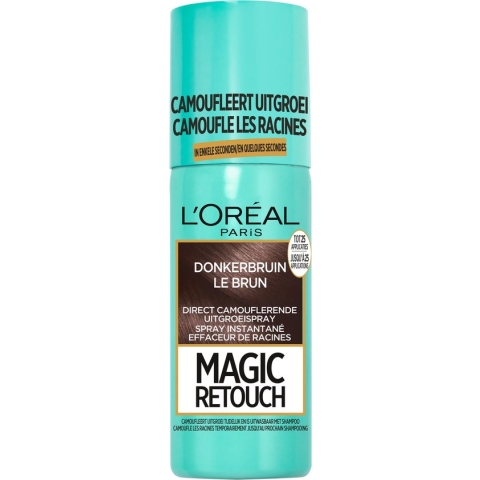 L’Oréal Paris Magic Retouch Donkerbruin - Camouflerende Uitgroeispray - 75 ml