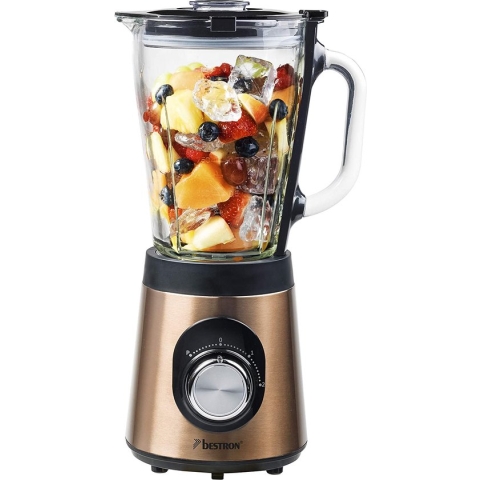 Bestron ABL500CO Blender - Koper - 1,5L