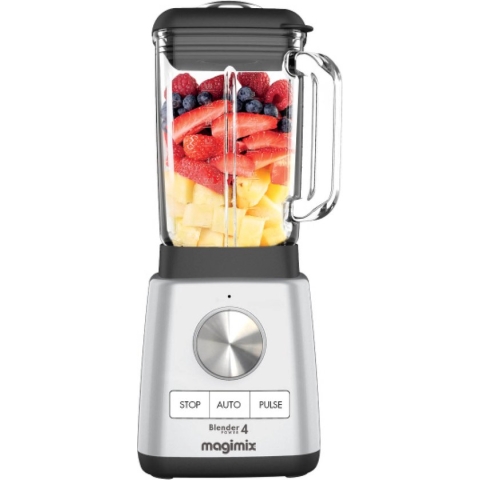 Magimix Power Blender - Smoothie Maker 1,8 Liter - Ice Crusher - Mat Chroom