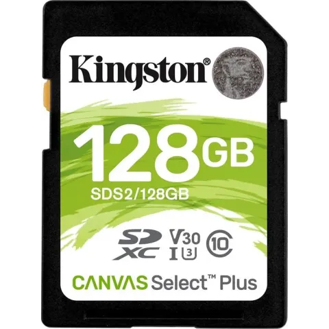 128GB SDXC 100R C10 UHS-I U3 V30