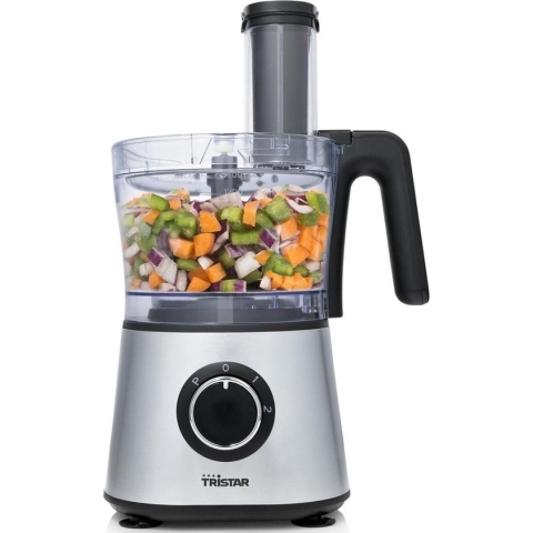 Tristar MX-4822 Foodprocessor - Keukenmachine voor Raspen en Snijden - 1.5 Liter - RVS