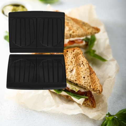 Fritel Set bakplaten - croque/sandwich - EXCLUSIEF TOESTEL