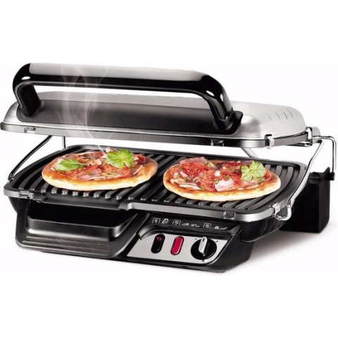 Tefal GC3060 - Contactgrill - Groot grilloppervlak - Anti-aanbaklaag - 2000W - RVS