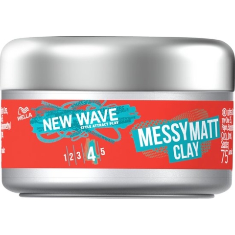 Wella New Wave Shockwaves Go Matt Clay