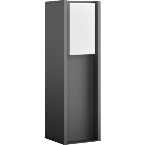 Philips Hue Turaco sokkellamp - warmwit licht - zwart - laag