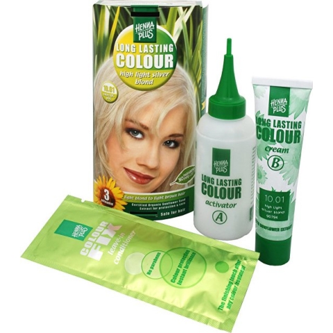 Hennaplus Long Lasting Colours 7.3 Medium Golden Blond - Haarverf