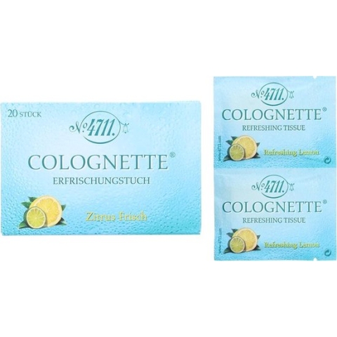 4711 Lemon - Verfrissingsdoekjes - 20 stuks