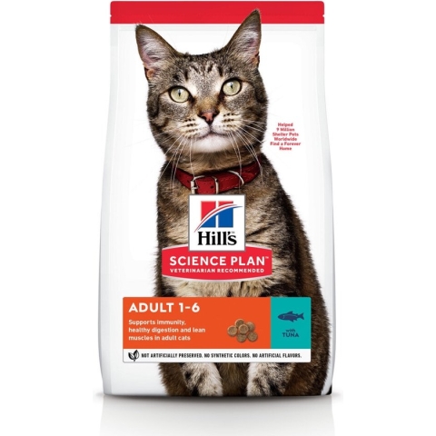Hill's Science Plan Kattenvoer Adult Tonijn 7 kg