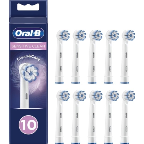 Oral-B Sensitive Clean - Opzetborstels - 10 Stuks
