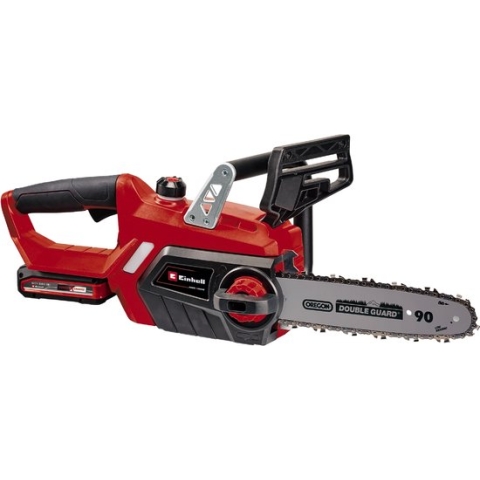 Einhell Accu Kettingzaag GE-LC 18/25 Li Kit - Power X-Change - 18 V/3.0 Ah/Li-Ion - Zwaardlengte: 25 cm - Max. Zaaglengte: 23 cm - Incl. 1x 3.0 Ah Accu en lader