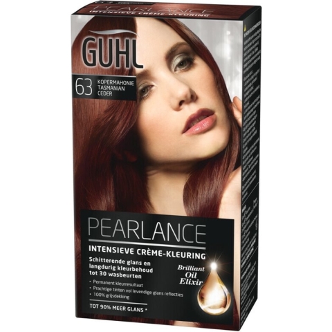 Guhl Intensieve - 63 Kopermahonie Tasmanian Ceder - Crèmekleuring - Haarverf