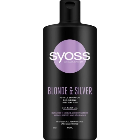 Syoss Shampoo Blonde and Silver 440 ml
