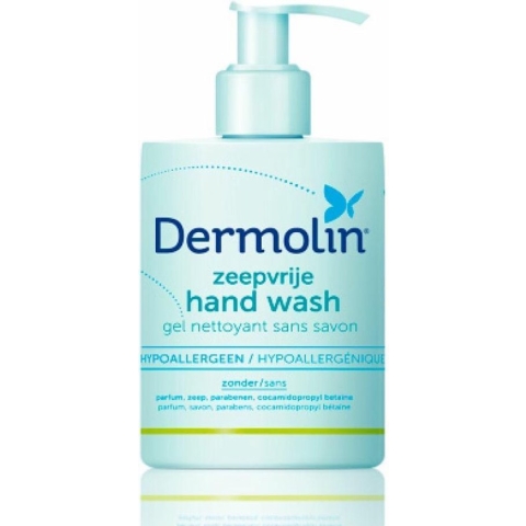 Dermolin washgel zeepvr.disp. 200 ml