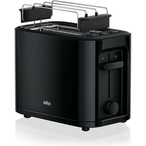 Braun PurEase HT 3010 BK - Broodrooster - Zwart