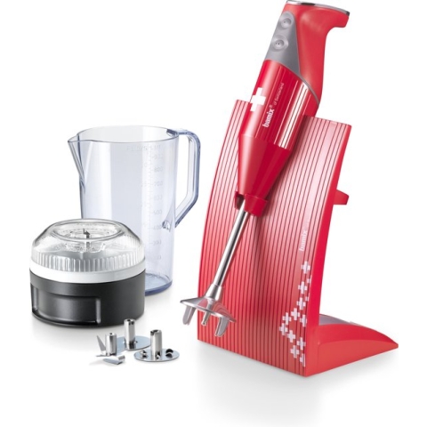 Bamix Staafmixer Set SwissLine - 200 W - Rood