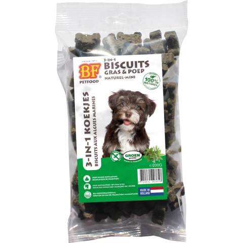 BF Petfood 3-in-1 Koekjes Kruiden Mini 200 gr