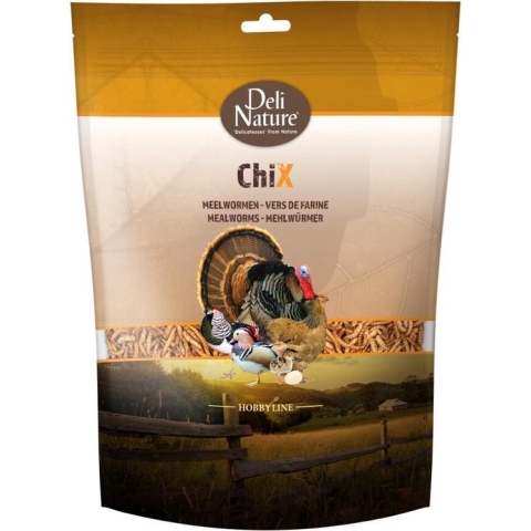Deli Nature Chix Meelwormen 500 gr