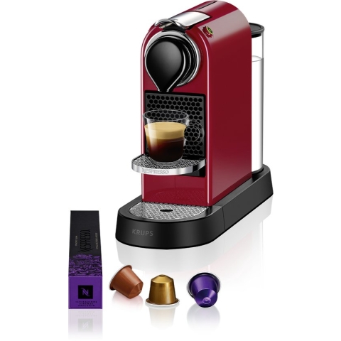 Krups Nespresso Citiz XN7415 - Koffiecupmachine - Rood