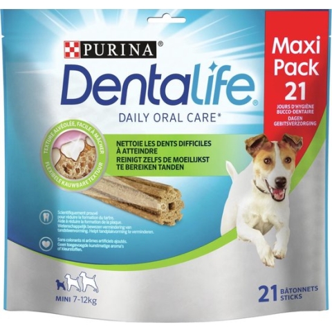 Purina Dentalife Daily Oral Care Small - Hondensnacks - 345 g