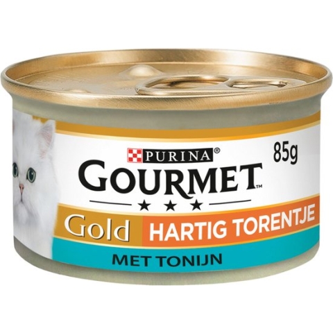 Gourmet Gold Hartig Torentje 85 g - Kattenvoer -