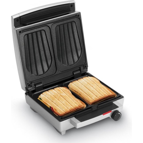 Fritel SW 1450 - Tostiapparaat/croquetoestel 1400W + oppervlakte 22x19cm