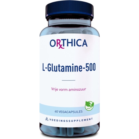 Orthica L Glutamine-500 (Voedingssuplement) - 60 Capsules