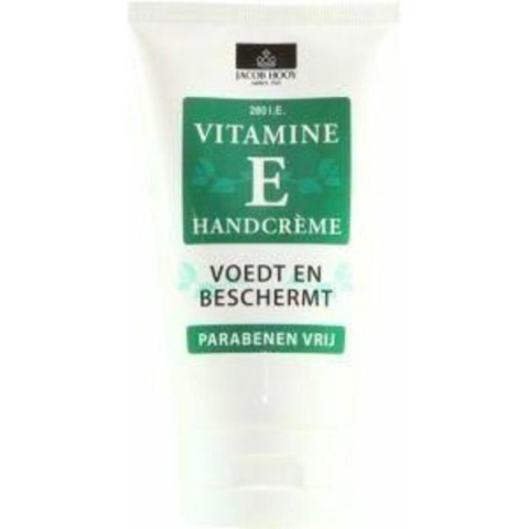 Jacob Hooy Vitamine E Creme Tube Hand en Bodycreme 150 ml