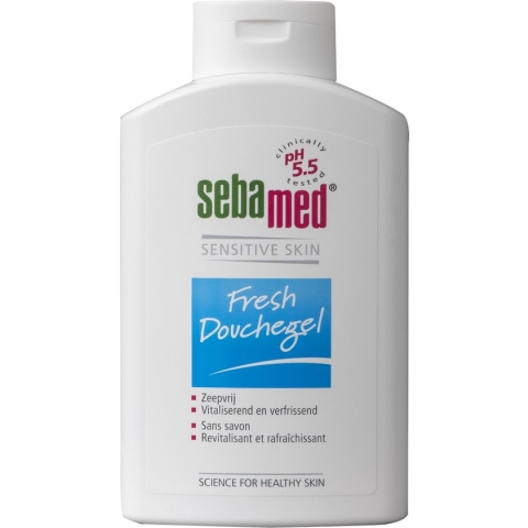 Sebamed Fresh Douchegel - Zeepvrij - Vitaliserend en verfrissend - Met aminozuren en allantoïne - Beschermt tegen uitdroging - Douchemiddel - 400 ml