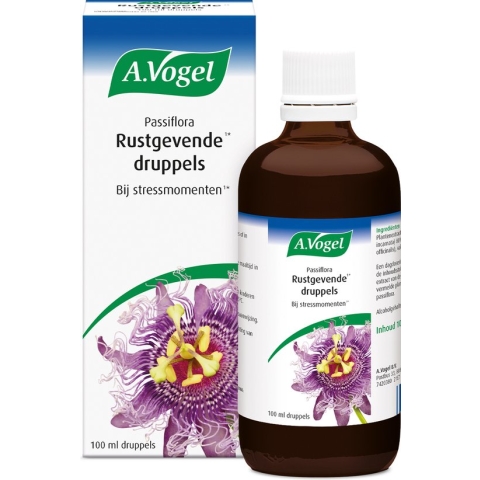 A.Vogel Passiflora Rustgevende druppels - Passiebloem helpt bij stressmomenten.* - 100 ml