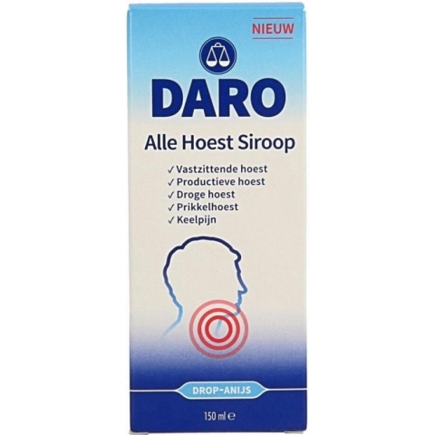 Daro Alle Hoest Siroop 150 ml