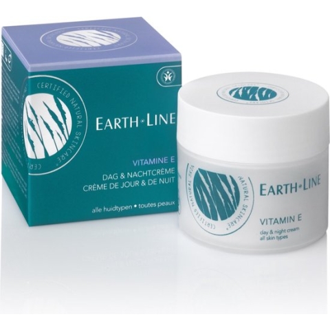 Earth-Line Vitamine E Dag & Nachtcrème - 50 ml