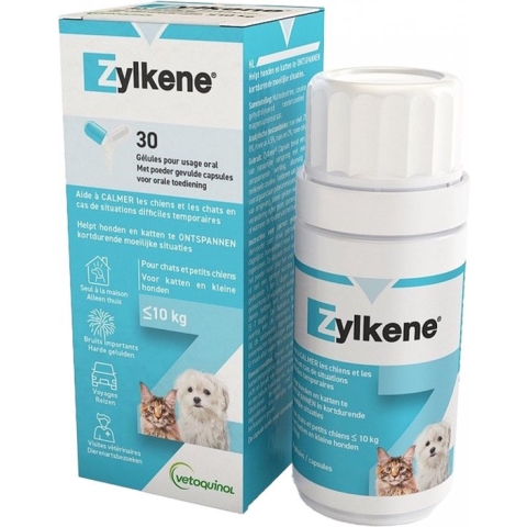 Zylkene capsules 75 mg (30 stuks) - Voor Kat & Kleine Hond