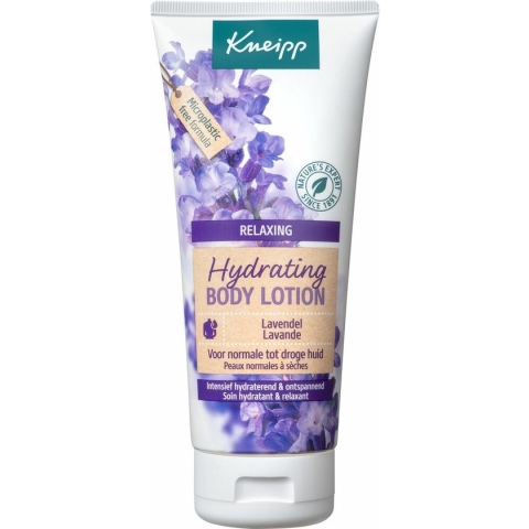 Kneipp Relaxing - Body lotion - Lavendel - Ontspannende bloemige geur - Voor alle huidtypen - Vegan - 1 st - 200 ml