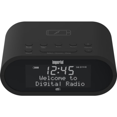 Imperial Dabman d20 DAB+ wekkerradio - zwart