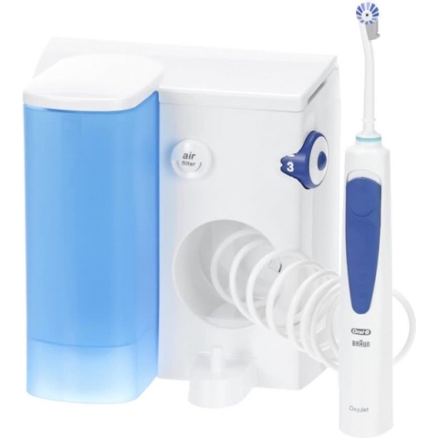 Oral-B OxyJet - Blauw, wit - Waterflosser