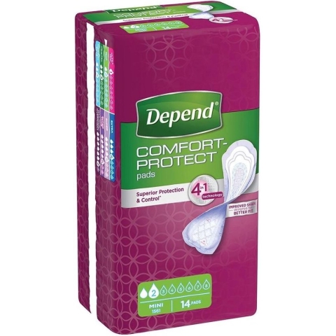 Depend incontinentieverband Mini - 14 stuks