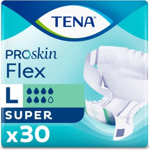 Tena Flex Super Large Incontinentie - 30 stuks - Incontinentieluiers