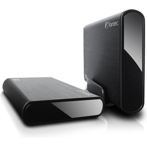 Fantec DB-ALU31 3.5'' HDD-behuizing Zwart