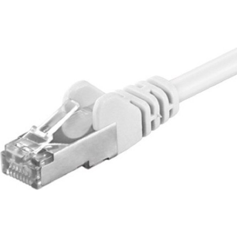 CAT5e FTP patchkabel / internetkabel 25 meter wit - netwerkkabel