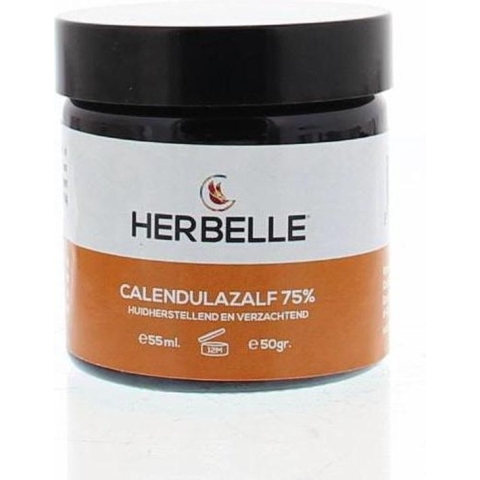 Herbelle Calendula 75% Zalf - 55 ml - Bodycrème