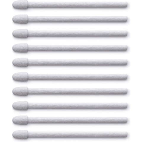 Wacom Felt 10 Pen Nibs voor Pro Pen Wit