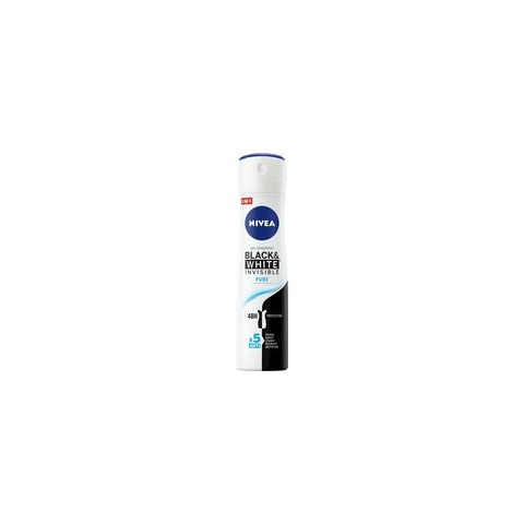 Nivea Deodorant Spray Invisible For Black & White Pure 150 ml