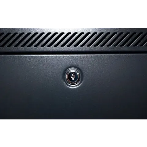 15U mini serverkast met geperforeerde deur 600x800x860mm (BxDxH)