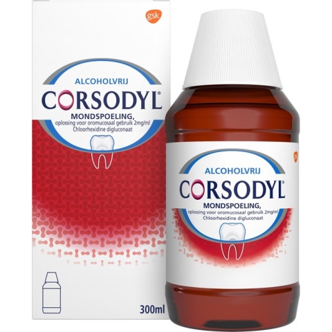 Corsodyl Mondspoeling - 1 x 300 ml