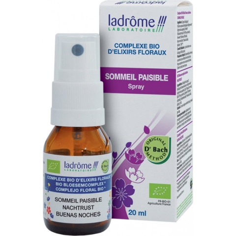 Ladrôme Organic Floral Elixir Complex : Peaceful Sleep Spray 20 ml