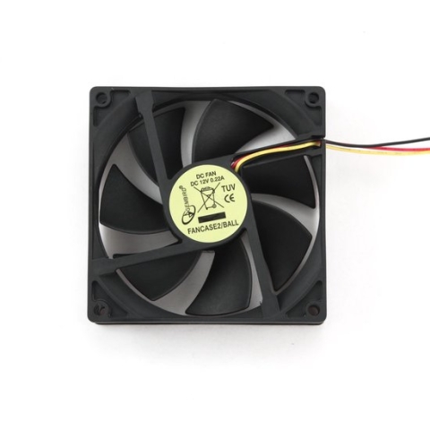 Ventilator (case fan) voor in de PC met kogellager - 92 x 92 x 25 mm