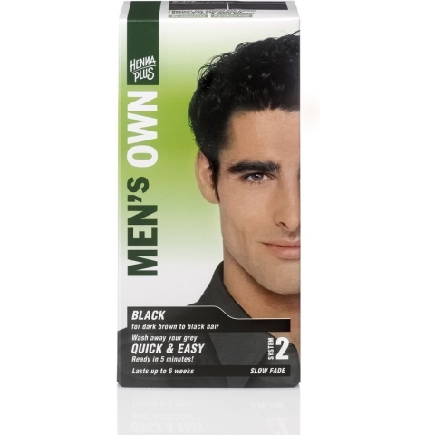 Hennaplus Men's Own Black - Haarverf