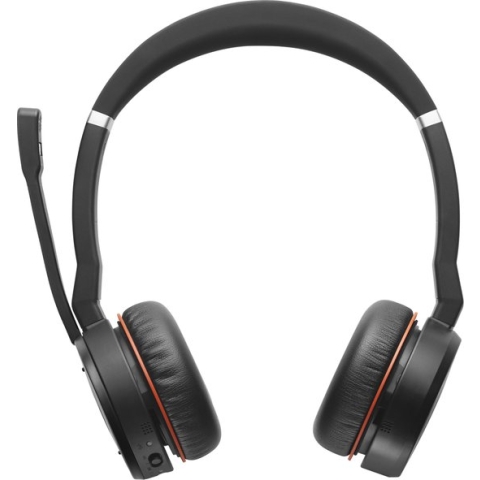 Bluetooth headsets Jabra Evolve 75 MS stereo inclusief charging stand