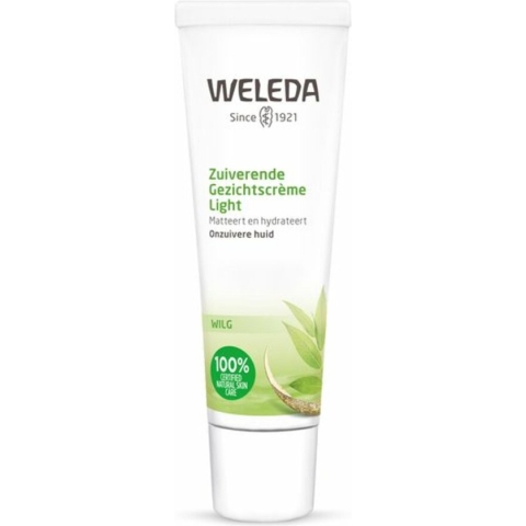 WELEDA - Zuiverende Gezichtscrème Light - Wilg - 30ml - 100% natuurlijk