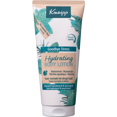 Kneipp Goodbye Stress - Body lotion - Hydrating - Watermunt en Rozemarijn - Geschikt voor alle huidtypen - Vegan - 1 st - 200 ml